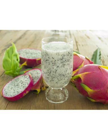 Dragon fruit (Hylocereus undatus) White fleshed...