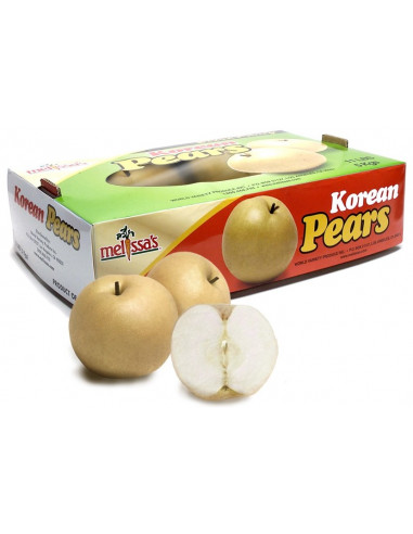 Asian pear, Nashi 'Korean' (Pyrus pyrifolia)...